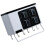 Seasoning Storage Box Wall Mounted Spice Preservation Bacteria Prevention Rectangular 29*11.5*17.5cm Black 1Pcs 1