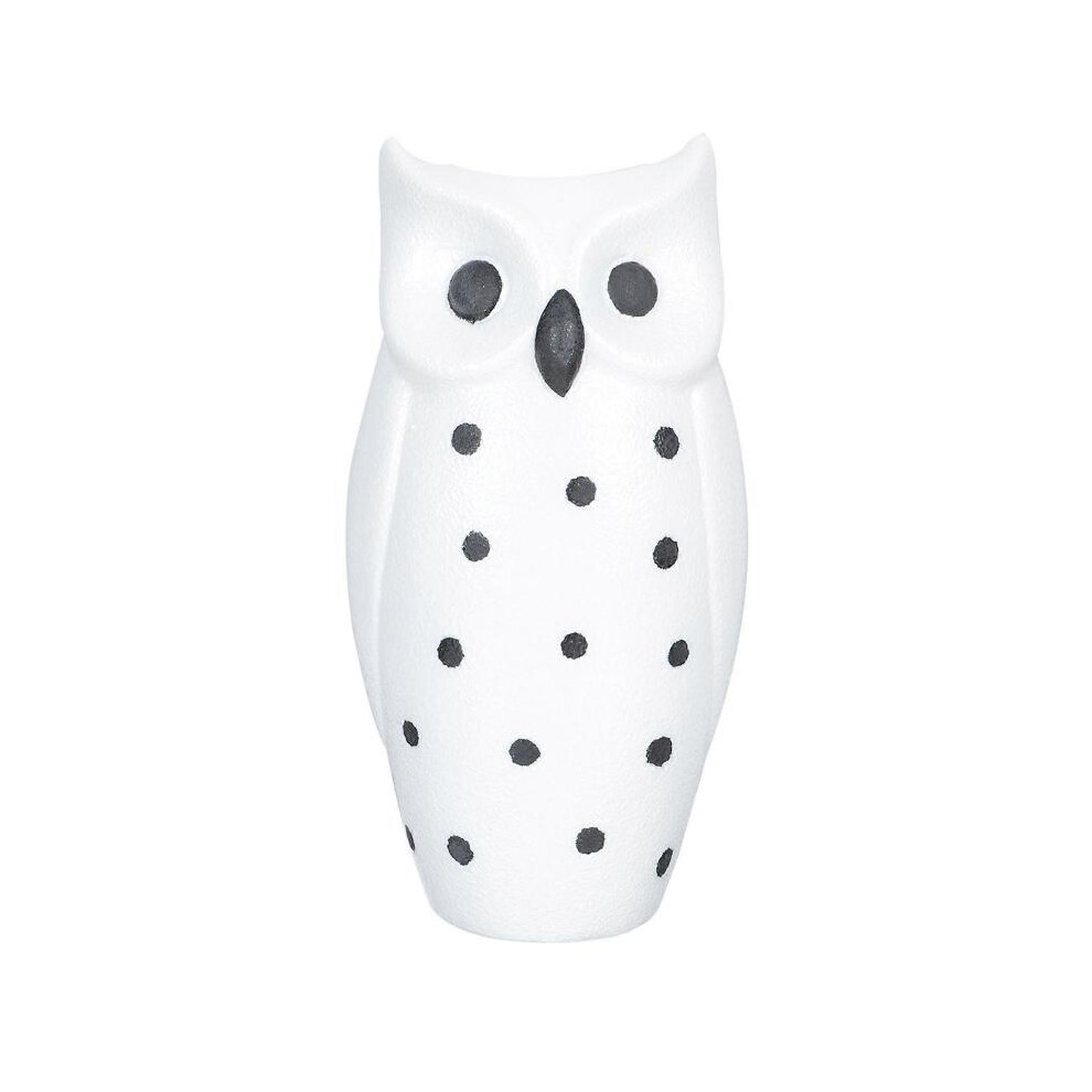 Owl Flower Vase Ceramic Flower Arrangement Container Owl Shape Flower Vase Tabletop Decoration 17x8.7cm Modern Vase 1Pack