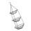 Wire Hanging Baskets Three Layer Fruit Basket Black Iron Home Decor Indoor Use 1Pcs 3