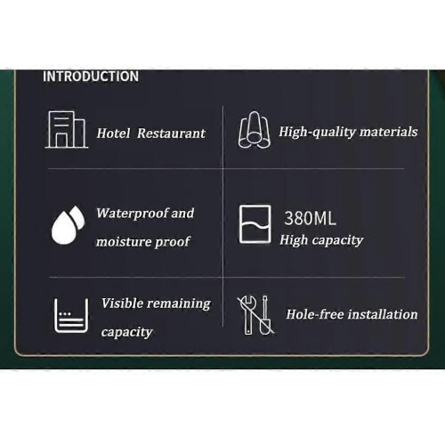 (As show, One size) Automatic Disinfectant Dispenser with Sensor - Contactless Operation 1