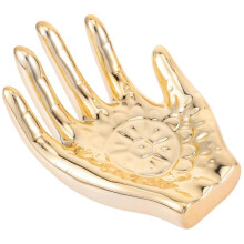 Jewelry Display Holder Hand Molding Bracelet Ring Necklace Stand Decorative Organizer Ceramic Jewelry Storage Home Decor 1Set