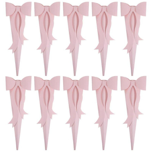 Bouquet Wrapping Box Pink 40.00X33.00X0.10CM Simple Modeling Wedding 10 Sets 1