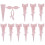 Bouquet Wrapping Box Pink 40.00X33.00X0.10CM Simple Modeling Wedding 10 Sets 3
