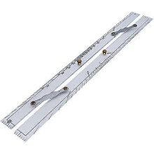 (As show, One size) Marine Ruler Parallel Ruler Nautical Charts Parallel Ruler Mapping Points to Pull Parallel Ruler 450MM