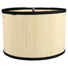 Hanging Lamp Shade Bamboo Light Cover Chandelier Protect Simple Design 30X30X20CM 1Pcs
