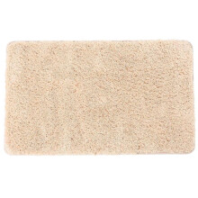 Bathroom Rugs Bath Mats Water Absorbent Anti Slip Keep Floors Clean Beige 80X50X3cm 1Pack