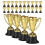 Plastic Trophy Winner Recognition Competition Event Reward Golden 30Set 1