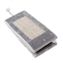 Funny Cat Toy Scratch Board for Indoor Relaxation Grey 21.7x9.8x19.7in 1Pcs