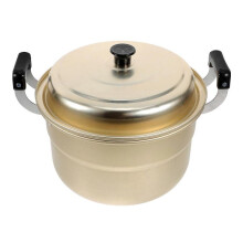 Aluminum Soup Pot Multipurpose Cooking Pot Even Heating Small Family 28.50X28.50X22.00CM 1Pack