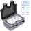 (As show, One size) Socket with lid outdoors - All in one frame + flush-mounted insert + cover, waterproof external socket, dustproof surface-mounted socket 1