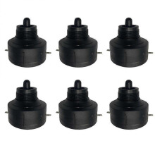 Car Tweeter Speakers Loudspeaker Replacement Car Audio Upgrade Plastic Solid Appearance 6PCS