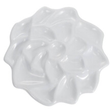 Paint Mixing Tray Imitation Porcelain Color Mixing Non-penetration of Pigments for Professional Painters 20.5X20.5 1Pcs
