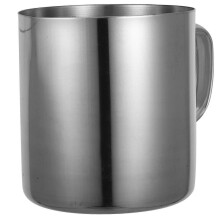 Measure Cups Stainless Steel Measuring Cup for Rice Preparation Kitchen Utensil Silver 1Pack