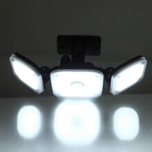 Outdoor Solar Wall Light Wall-Mounted Road Lamp for Pathway 26X9X7.5CM Environmental Protection 1Set
