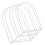 Hat Storage Holder Metal Hat Stand Retail Hat Display Iron 9.1 7.9 6.5in Hat Storage 1Pack 2