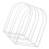 Hat Storage Holder Metal Hat Stand Retail Hat Display Iron 9.1 7.9 6.5in Hat Storage 1Pack 4