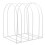 Hat Storage Holder Metal Hat Stand Retail Hat Display Iron 9.1 7.9 6.5in Hat Storage 1Pack 1