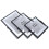 Home Decor Picture Frame 3Pack Rectangular Black Iron Decoration Office Use 20.00X15.00X1.00cm 4