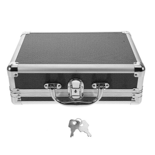 Robust Aluminum Case, And Spacious Toolbox with Key Lock for Tool Security 1