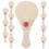 Blank Wood Paddle with Ball, Supports Creative Expression and Playtime 4