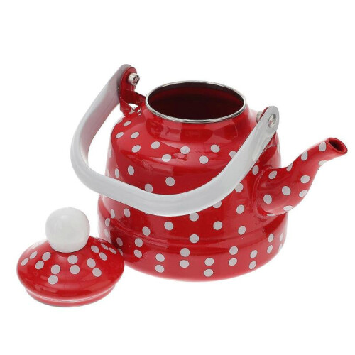 Stovetop Enamel Kettle,Heating Solution for Coffee and Tea Lovers 1