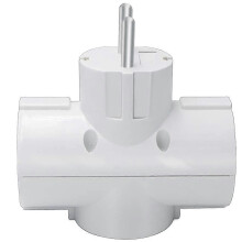 (As show, One size) Drei Seiten Steckdosen Adapter,Tragbare Wrfel Adapter Steckdose 3-in-1 Mehrfachstecker fr Zuhause oder Geschftsreisen