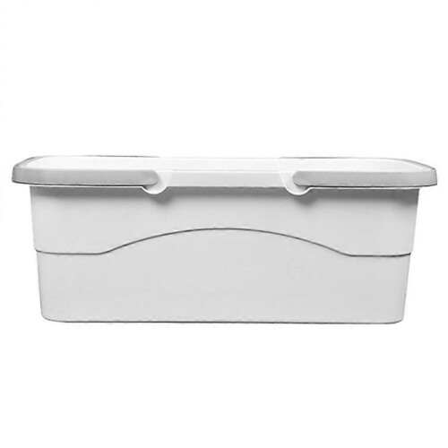 Floor Cleaning Mop Bucket with Holes for Bathroom Use Rectangular Shape Easy to Wash Mop 1Pcs 1