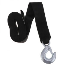 Emergency Safety Winch Fixed Rope Boat Trailer Strap Portability Polyester 1Set