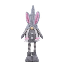 (1pc) 53.34 cm Standing Easter Bunny Gnome, 1 Large Standing Swedish Plush Gnome Handmade Bunny
