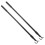 Drapery Pull Rods for Curtains Bending Resistance Curtain Accessory Sleek Exterior 14.1X1.2X0.4in 2Set 5
