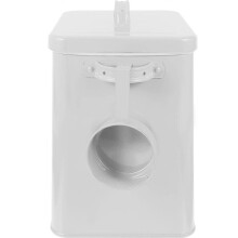 Farmhouse Style Canister for Dog Food, Compact Size Fits Easily in Any