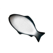 Functional Fish Outline Plate, Adds Charm to Your Dining Experience
