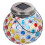 Solar Mosaic Lantern with Hanging Feature, Durable Material, Ideal Deck Ornament 3