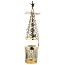 Traditional Tree Candle Stand for Christmas Ambiance, Firm Stand, Adds Warmth to Spaces
