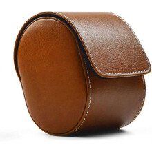(As show, One size) Watch Packaging Box Leather Watch Storage Box Individual Watch Travel Box Christmas Watch Gift Box