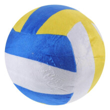 Soft Plush Volleyball Kids Volleyball Plaything for Sofa Bed Decoration PP Cotton 8.7X8.7X8.7in 1Pack