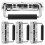 Stainless Steel Pull Handle Cabinet Handles Replacement Heavy Duty Handles for Home Use 4Pcs 1