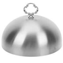 Grill Lids for Cooking Stainless Steel Lid Temperature Retention Oil-Proof Home 20x20x15cm 1Pcs