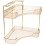 Countertop Shelf Bathroom Toiletry Organizer Countertop Simple Structure PET 1Set 4