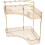 Countertop Shelf Bathroom Toiletry Organizer Countertop Simple Structure PET 1Set 2