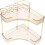 Countertop Shelf Bathroom Toiletry Organizer Countertop Simple Structure PET 1Set 1