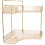 Countertop Shelf Bathroom Toiletry Organizer Countertop Simple Structure PET 1Set 5