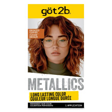 Got2b Metallics Permanente Haarfarbe Bronzed Copper