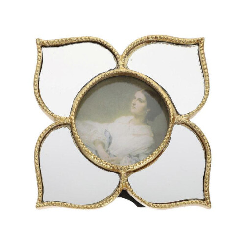 Retro Photo Frame Hanging Mirror Decorative for Women 1Pcs 1