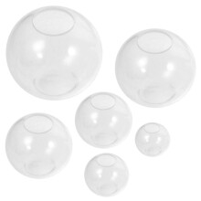 Ball Shape Molds Spherical Silicone Transparent Diy Crystal Ball Ornament Mould Candle Making 6Pcs