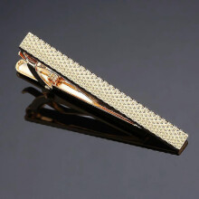 (As show, One size) Men's Tie Clips - Regular Size Stainless Steel for Business Wedding Gift,6cm