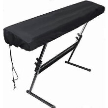 (As show, One size) Protective Cover for 88 Key Piano Keyboard134*29*19cm, Digital Dustproof Piano Protective Cover Cover with Stretchable Cord for Yamaha Roland Casio