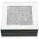 Square Stone Coasters General Users Restaurant High-End Glass Material 10x10x0.7cm 4Pcs 1