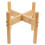 Dog Feeding Bowl Stand Pet Basin Support Rack Elevated Feeding Rectangular 1Set 3