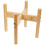 Dog Feeding Bowl Stand Pet Basin Support Rack Elevated Feeding Rectangular 1Set 4